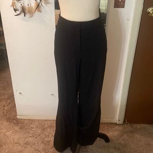 ⭐️⭐️Nine West black dress wide bottom pant no pockets